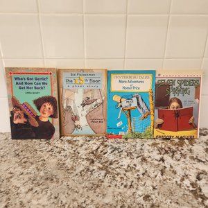 4 fiction books for young readers 8 - 12